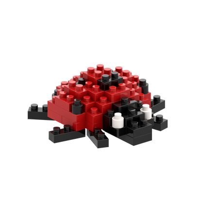 Brixies ladybug postcard