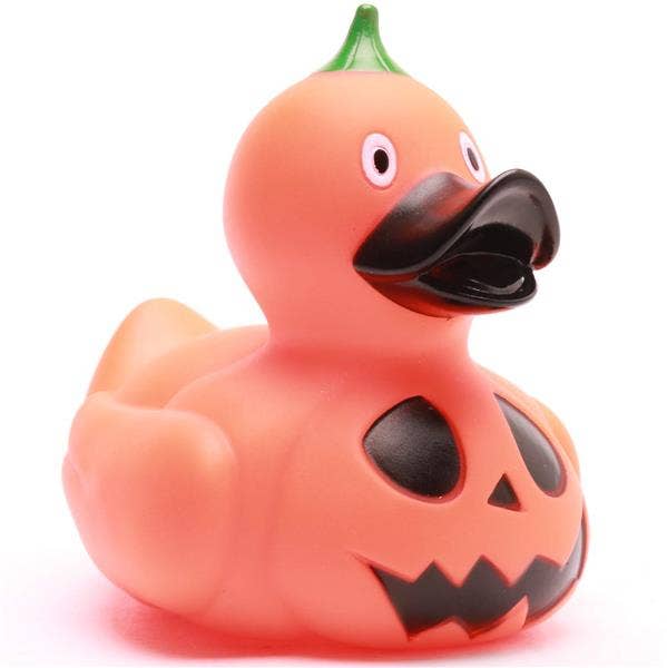 Canard Citrouille d'Halloween
