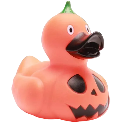 Halloween Pumpkin Duck