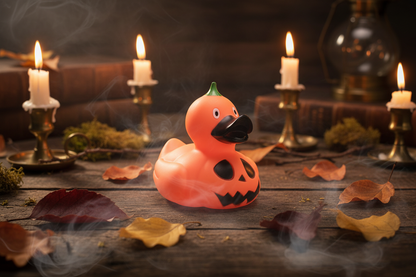 Halloween Pumpkin Duck