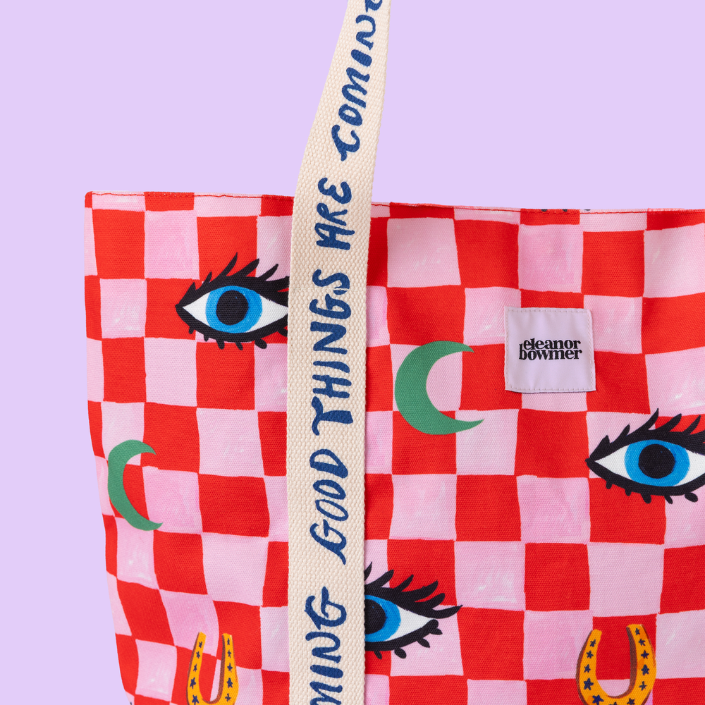 Sac Fourre-tout à Icônes de Vérification