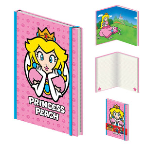 Carnet de Notes à Spirale Super Mario - Princesse Peach