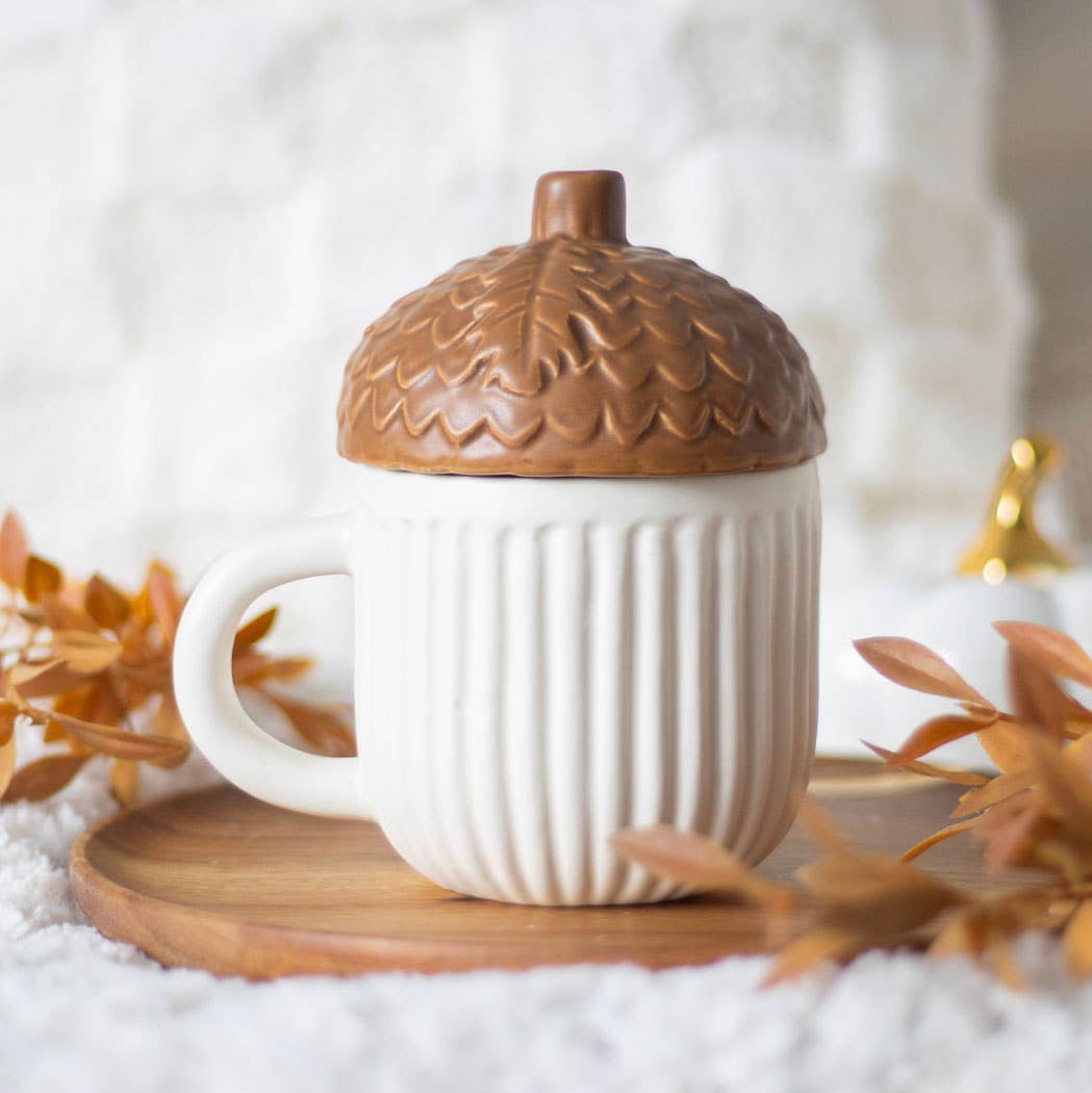 Mug Gland d’automne avec couvercle