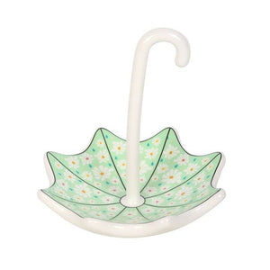 Plat à Bibelots Parapluie Floral