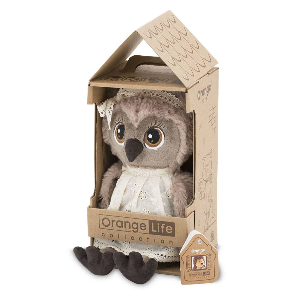 Peluche Orange Life Sonya la Chouette