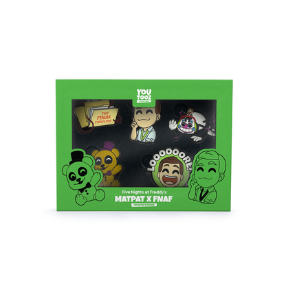 MatPat X FNAF Pin Set