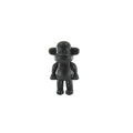 Ornament - Monkey Figurine 'The Legend' - Polyresin - Black - 20.5x13.5x35cm