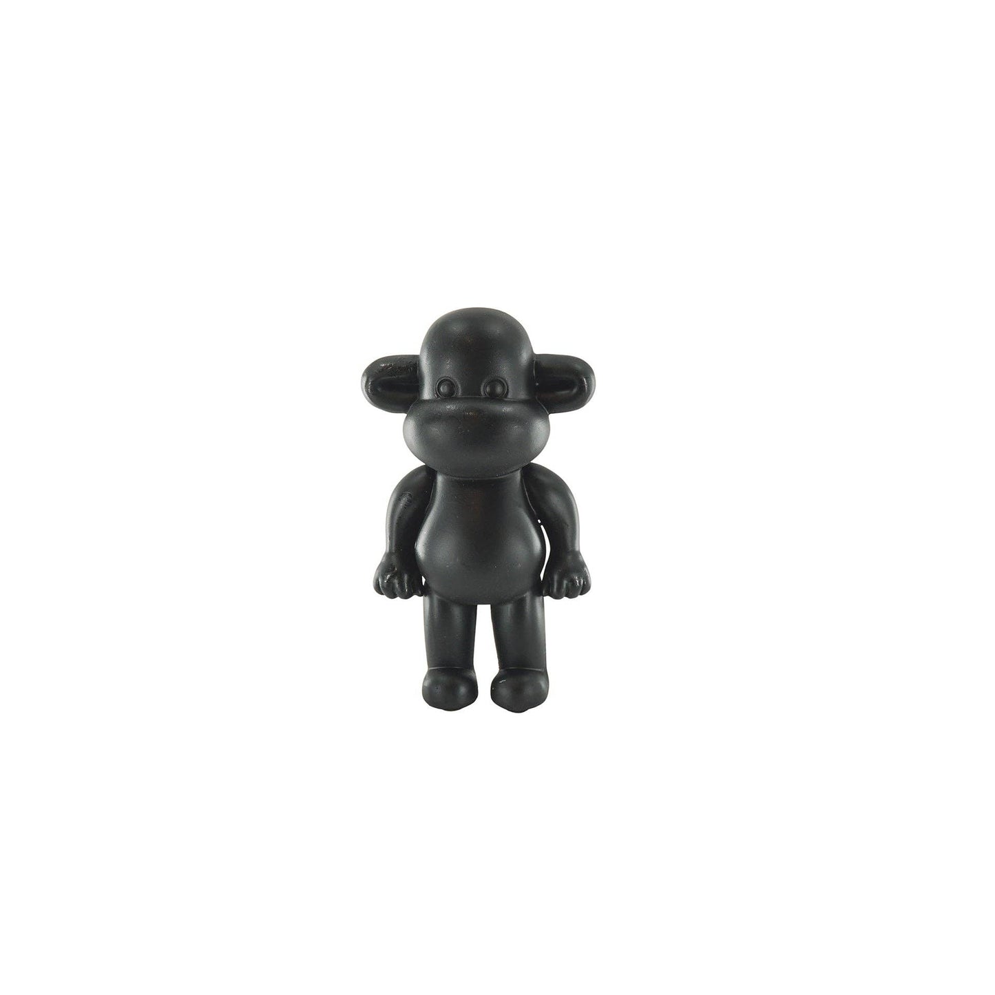 Ornament - Monkey Figurine 'The Legend' - Black - 11x7x19cm