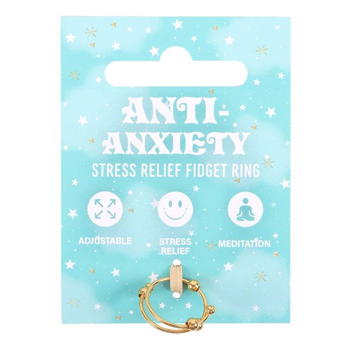 "Rain or Shine" anti-anxiety ring