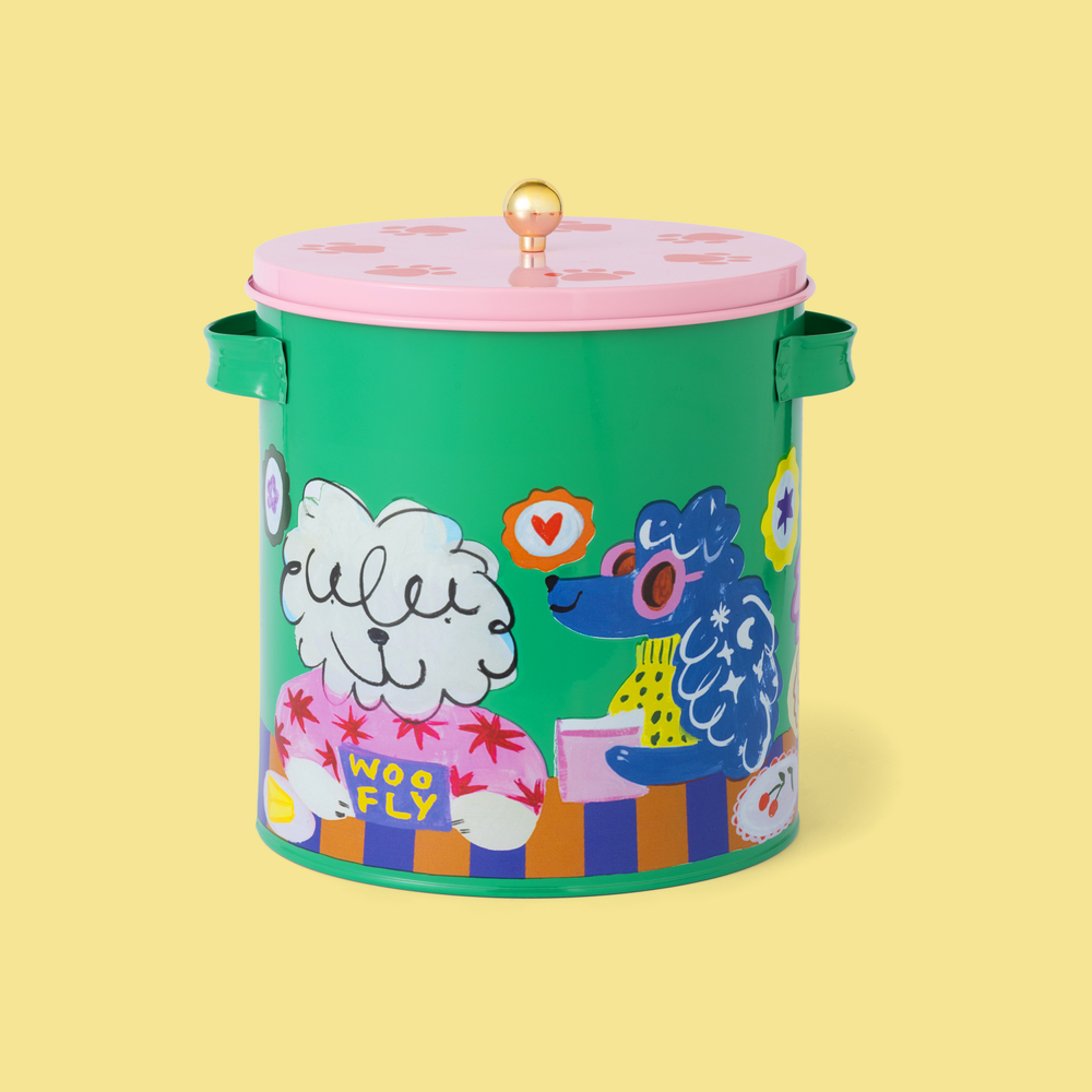 Boîte de Rangement & Pelle du Club des Chiens Cool