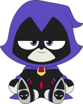 Raven Plush (9in)