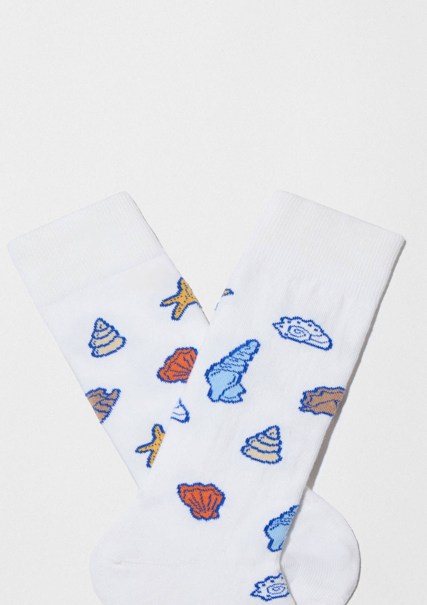 BeOcean White - 100% Organic Cotton Socks