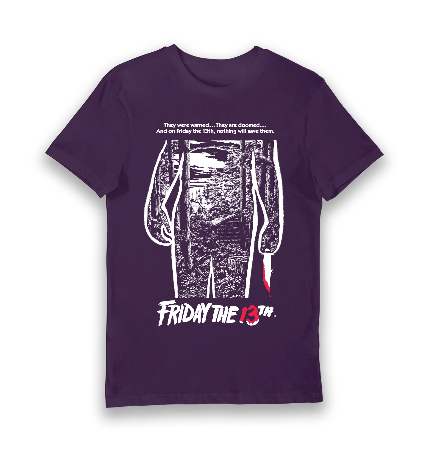 T-shirt adulte Friday the 13th affiche