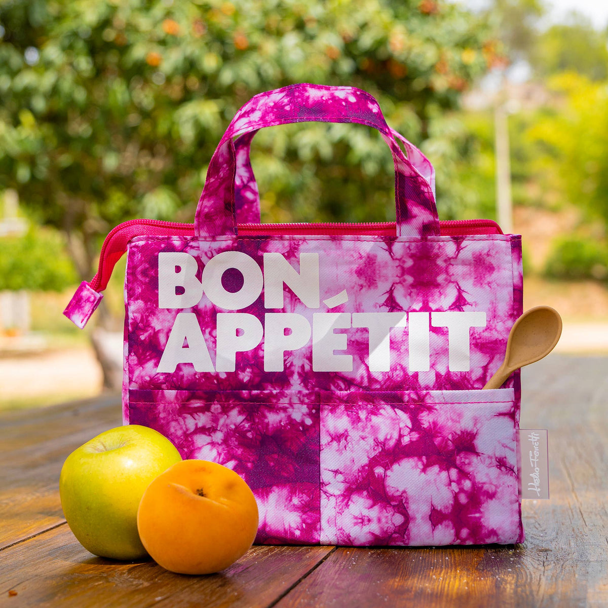"Bon Appétit" Insulated Bag - Lavender
