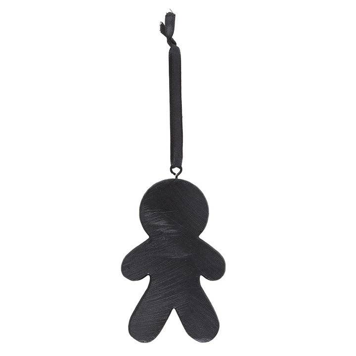 Spooky Gothic Gingerbread Christmas Ornament