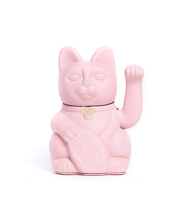 Gatto fortunato rosa pallido