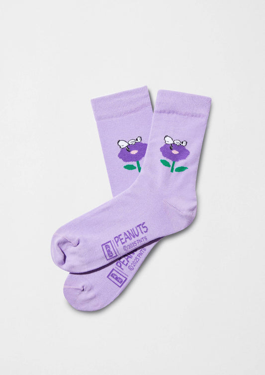 BeSnoopy Flower Socks