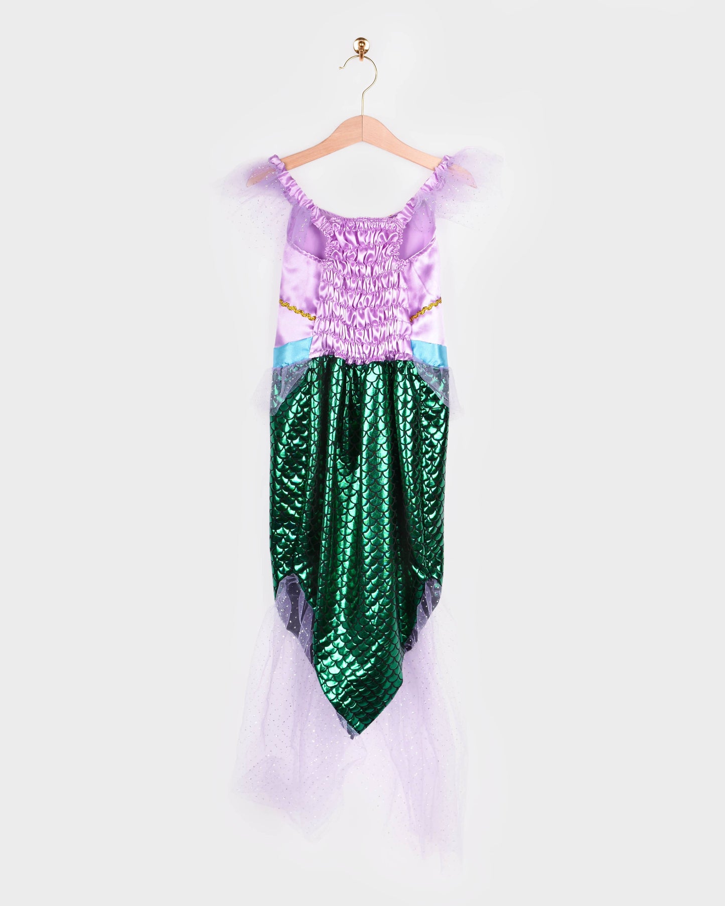Mermaid dress 110-116 cm for children aged 4-6 years