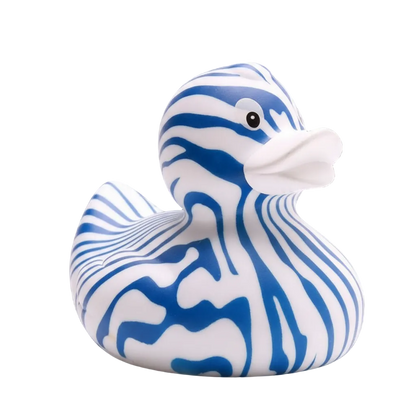 Canard Zèbre - Bleu