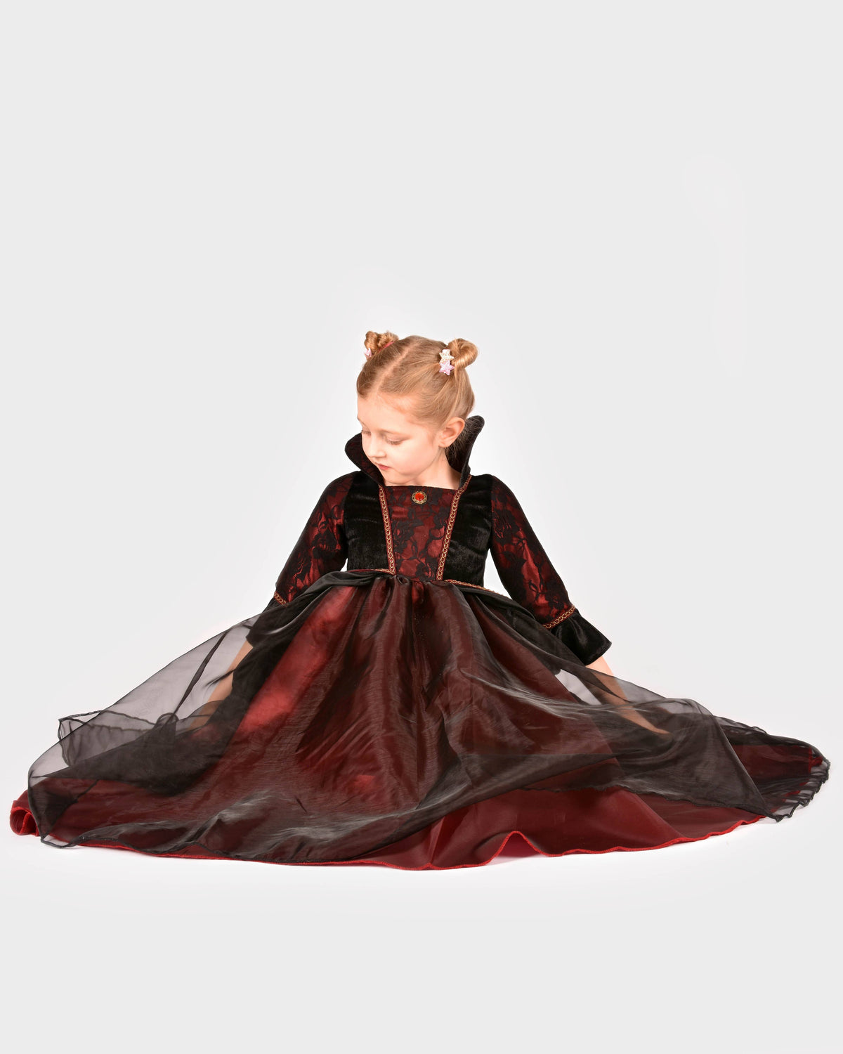 Deluxe Vampire Queen Dress 110-116 cm 4-6 years