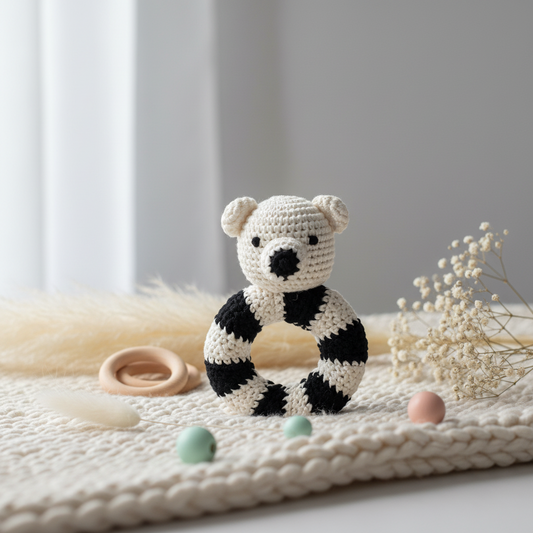 Ring Rattle - Polar Bear