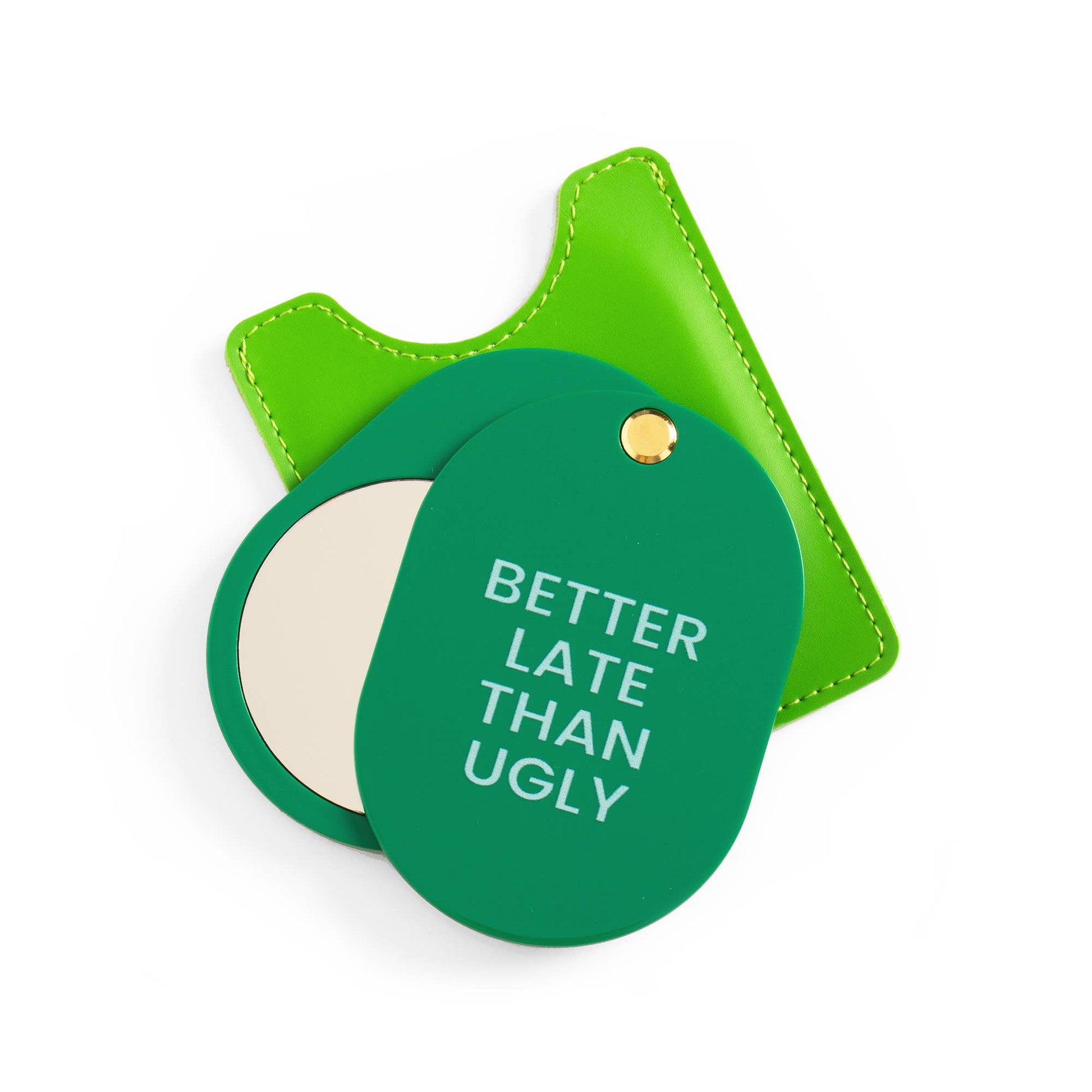 Miroir de Poche Vert Helio Ferretti Vue 4