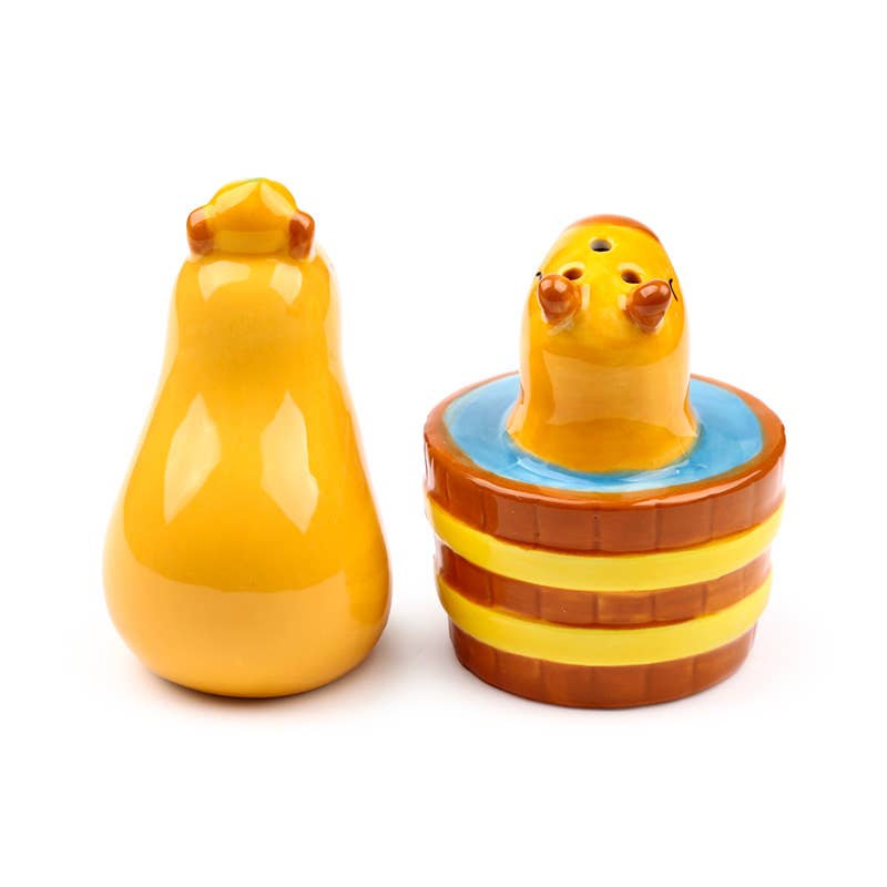 Ceramic Capybara Salt and Pepper Shaker Set