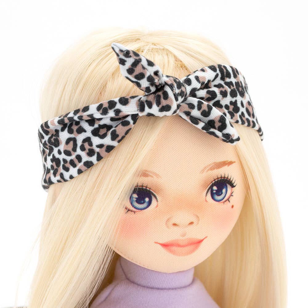 Mia doll in purple tracksuit - 32 cm