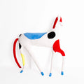 Abstract Horse Cushion by Helio Ferretti
