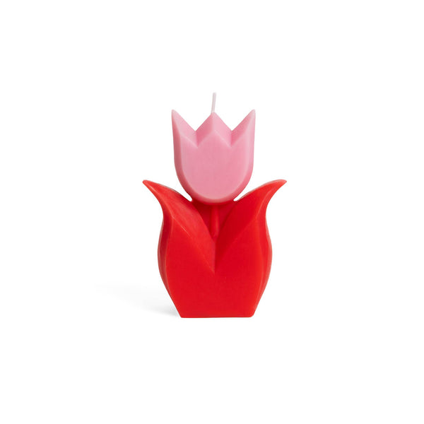 Bougie Tulipe Rouge Helio Ferretti Vue 1