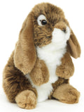 Peluche Lapin Bélier Marron Debout