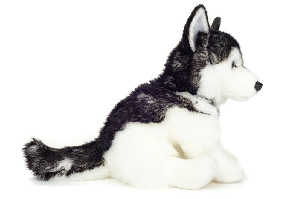 Plüsch Husky Sitzend – 30 cm