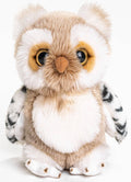 Peluche Hibou Beige-blanc
