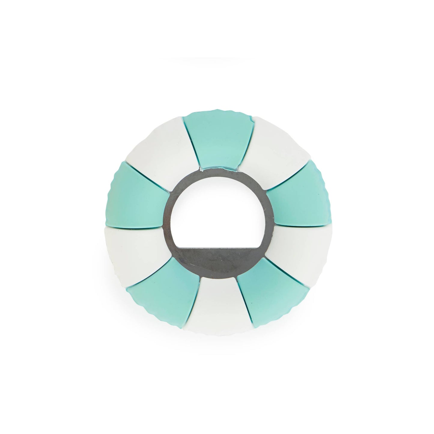 Bottle opener, Floats, turquoise, plastic/metal