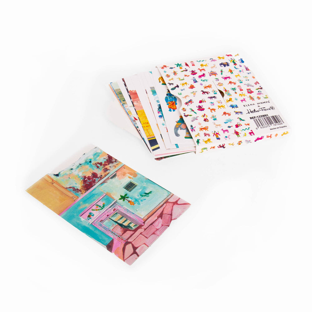Cartes Postales d'Inde 15-Pack