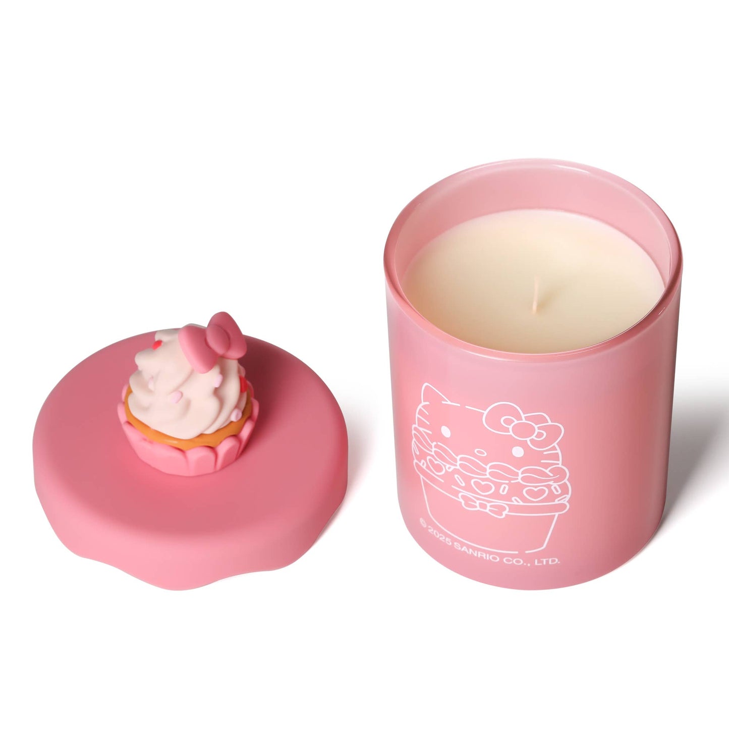 Strawberry scented candle, Hello Kitty Bakery