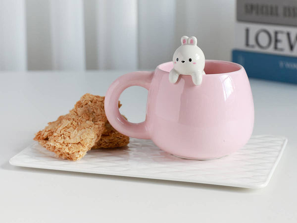 Mug avec Figurine Lapin