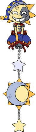 Pin's Sun and Moon Hanging