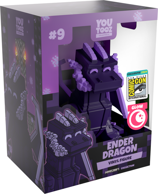 Glow in the Dark Obsidian Ender Dragon