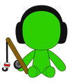 Alan Becker Green Plush (9in)