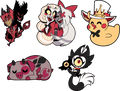 Set de pin's Hazbin Hotel