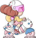 Figurine Bee and PuppyCat Riding