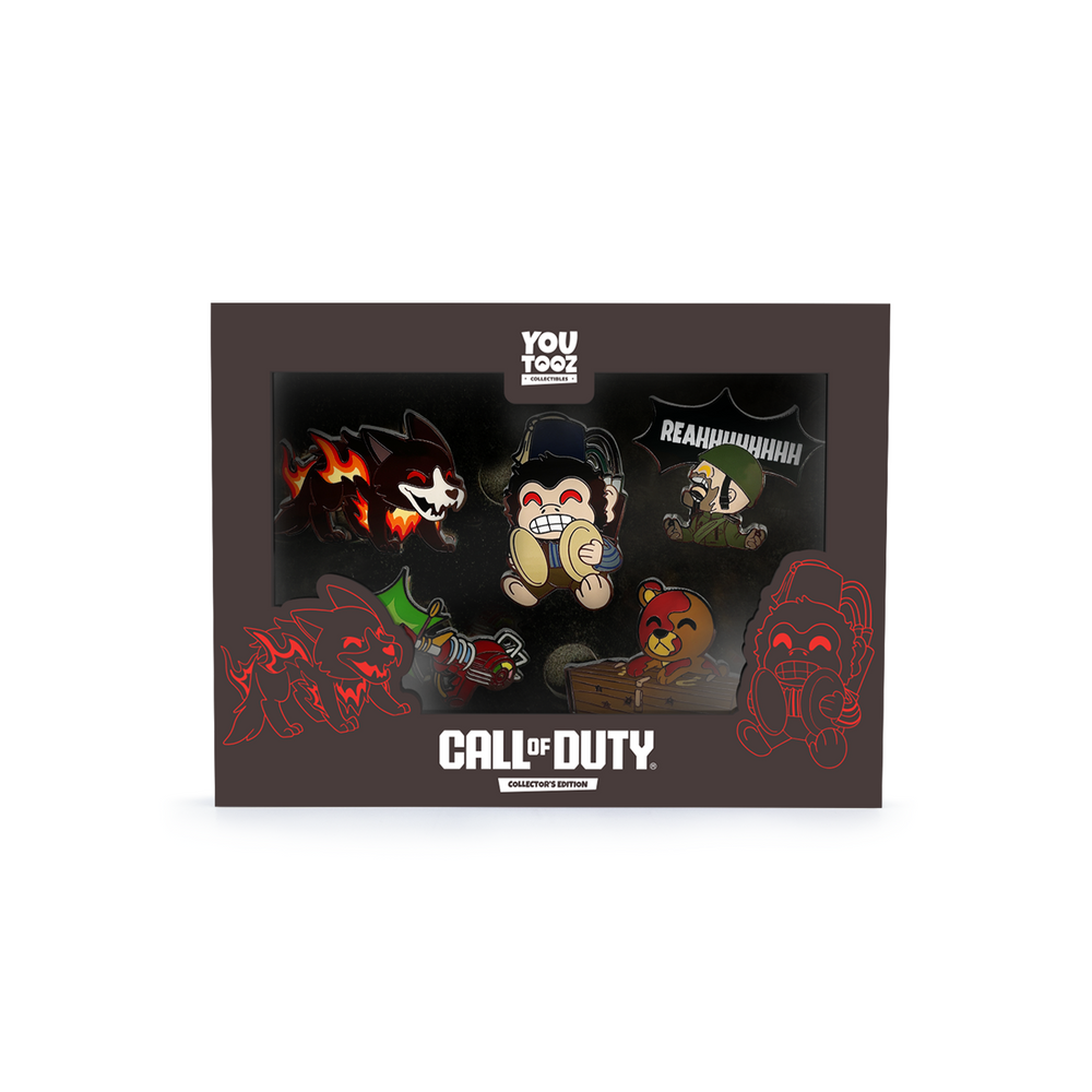 Set de pin's Call of Duty Zombies