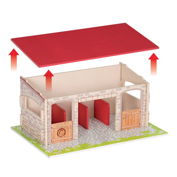 Box à chevaux Papo - cheval