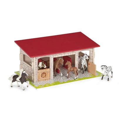 Box à chevaux Papo - cheval