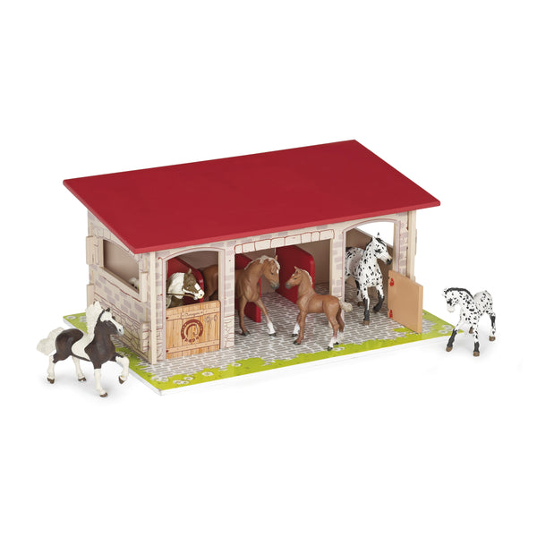 Box à chevaux Papo - cheval