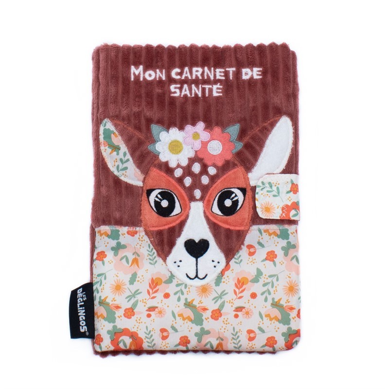 Protège carnet de santé Mélimélos la biche
