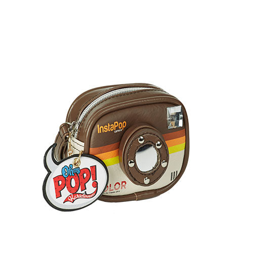 Portefeuille Cam Oh My Pop! « Insta Love » – Brun