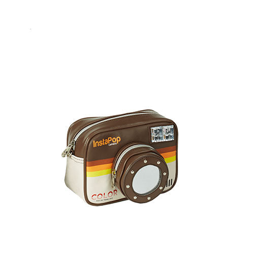 Portefeuille Cam Oh My Pop! « Insta Love » – Brun