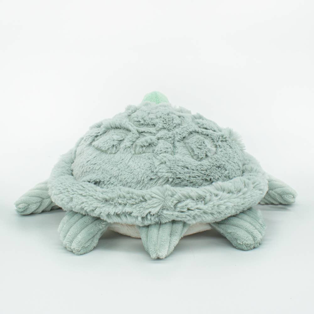 Peluche Ptipotos Maman et Bébé Tortue - Menthe